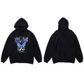 Men Hip Hop Hoodie Sweatshirt Butterfly Streetwear Harajuku Hoodie Pullover Oversized Autumn Cotton Hoodie HipHop Loose